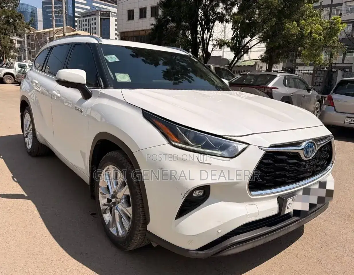 Toyota Highlander 2023 White