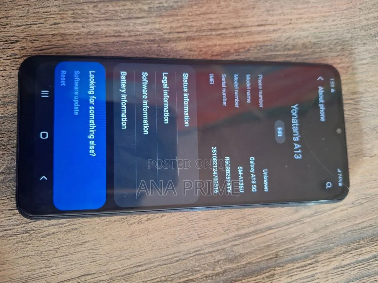 Samsung Galaxy A13 5G 64 GB Black