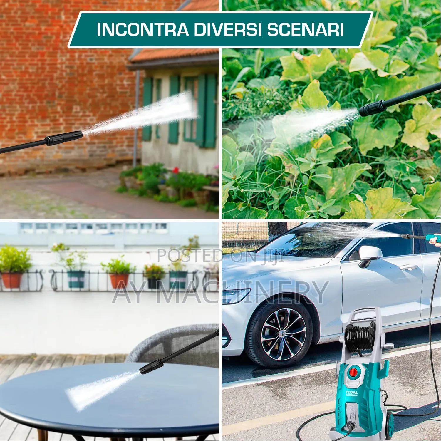 Total High Pressure Washer 2500Watt