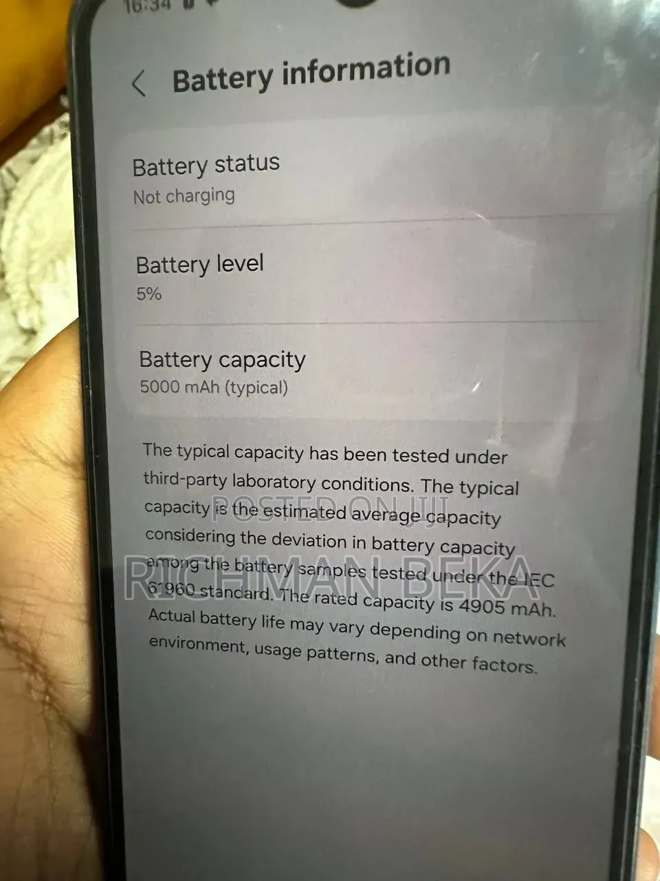 Samsung Galaxy A25 128 GB Black