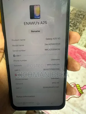 Samsung Galaxy A25 128 GB Black
