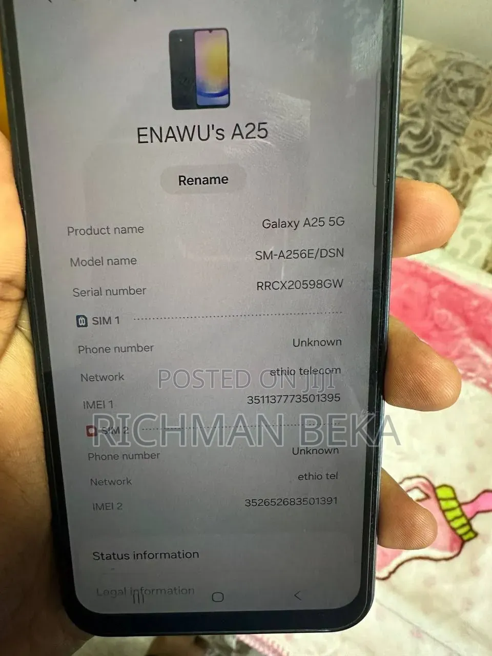 Samsung Galaxy A25 128 GB Black