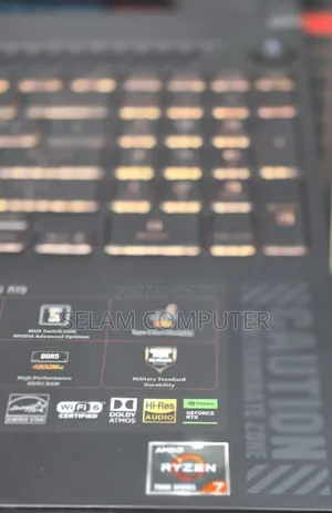 New Laptop Asus TUF Gaming A15 16GB AMD Ryzen 7 SSD 512GB