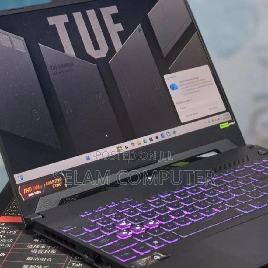 New Laptop Asus TUF Gaming A15 16GB AMD Ryzen 7 SSD 512GB