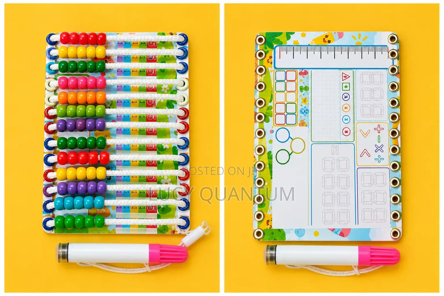 Lqe Abacus With Dry Marker