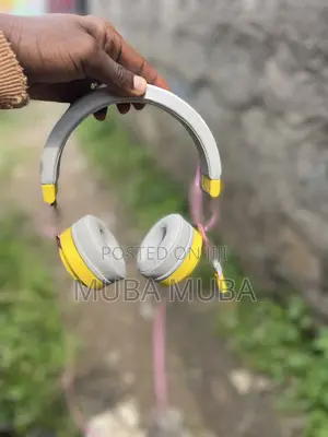 🎧 Stylish Wireless on-Ear Headphones 🎧 ✨ Clean Design With Soft Grey