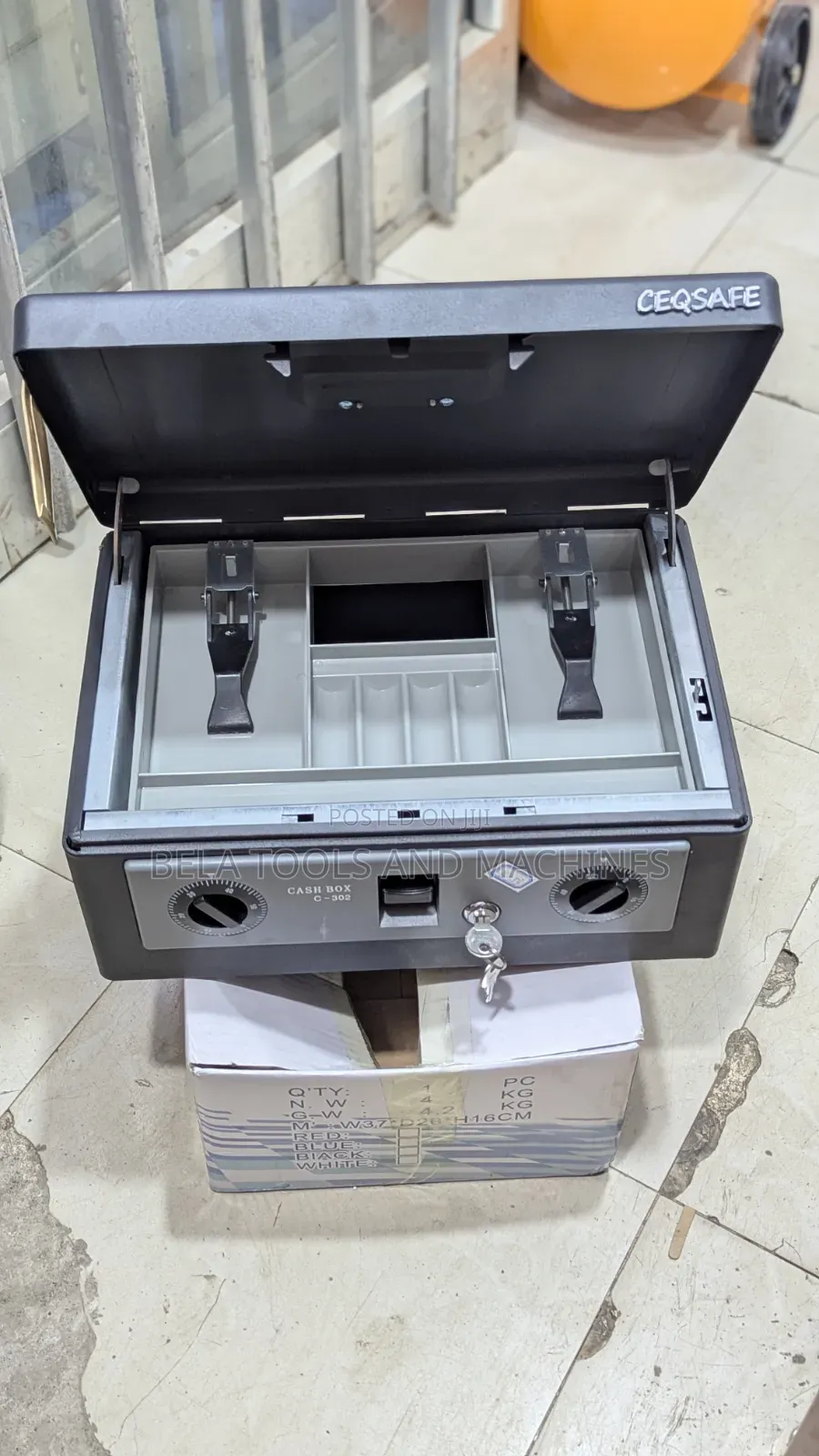 Safe Box Save Box Kazna ካዝና Mine for Cash Box