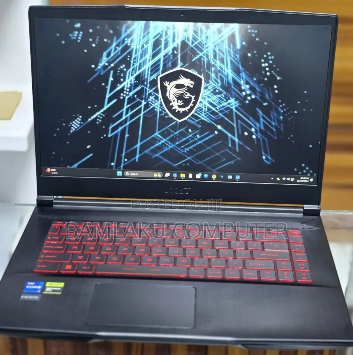 New Laptop MSI GF63 32GB Intel Core i7 SSD 1T