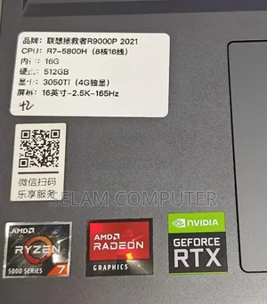 New Laptop Lenovo Legion 5 16GB AMD Ryzen 7 SSD 512GB