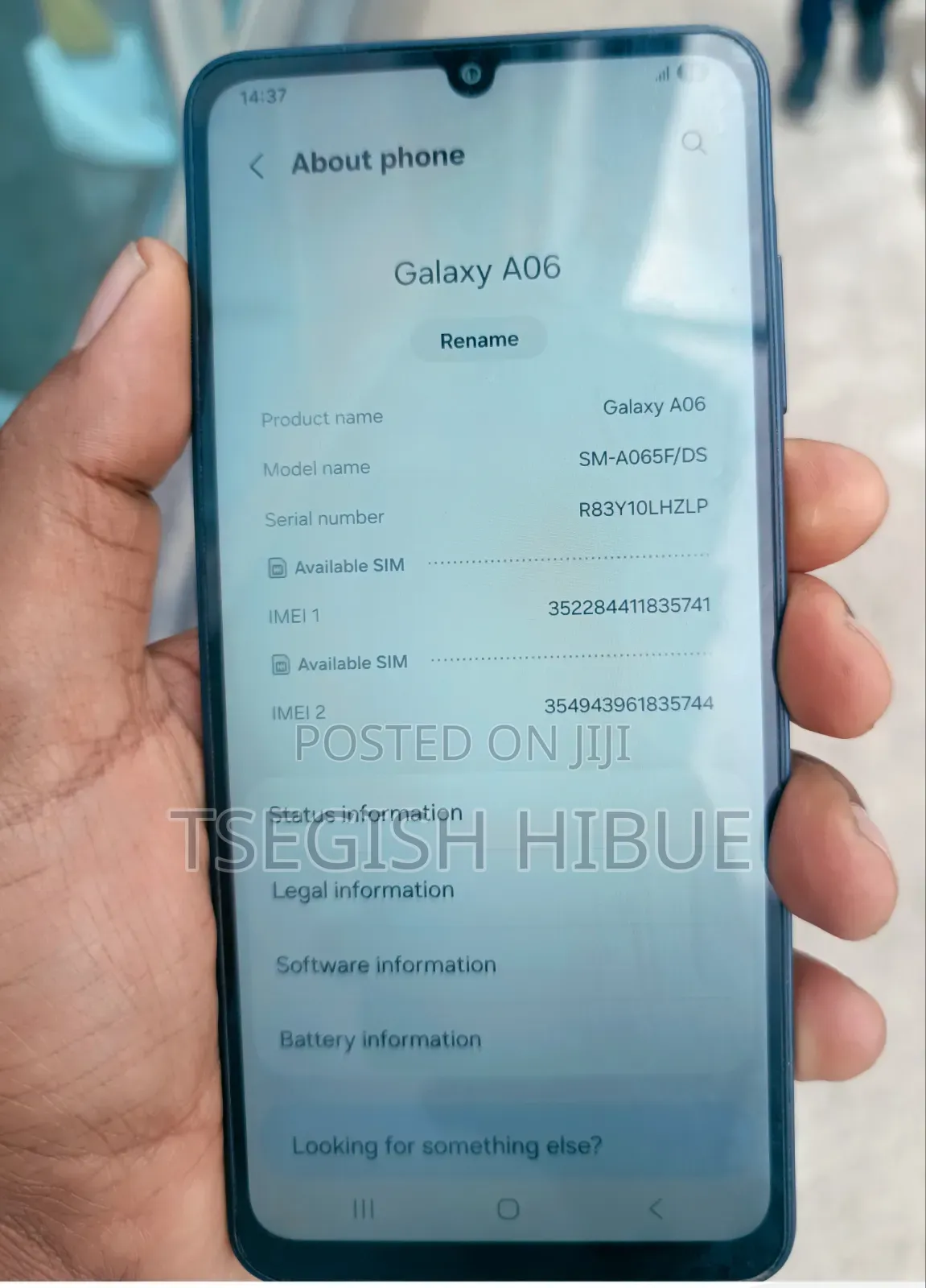 Samsung Galaxy A06 128 GB Blue