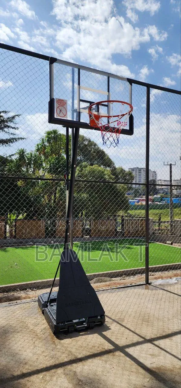 🏀 Portable Adjustable Basketball Hoop Stand – With Backboard & Base