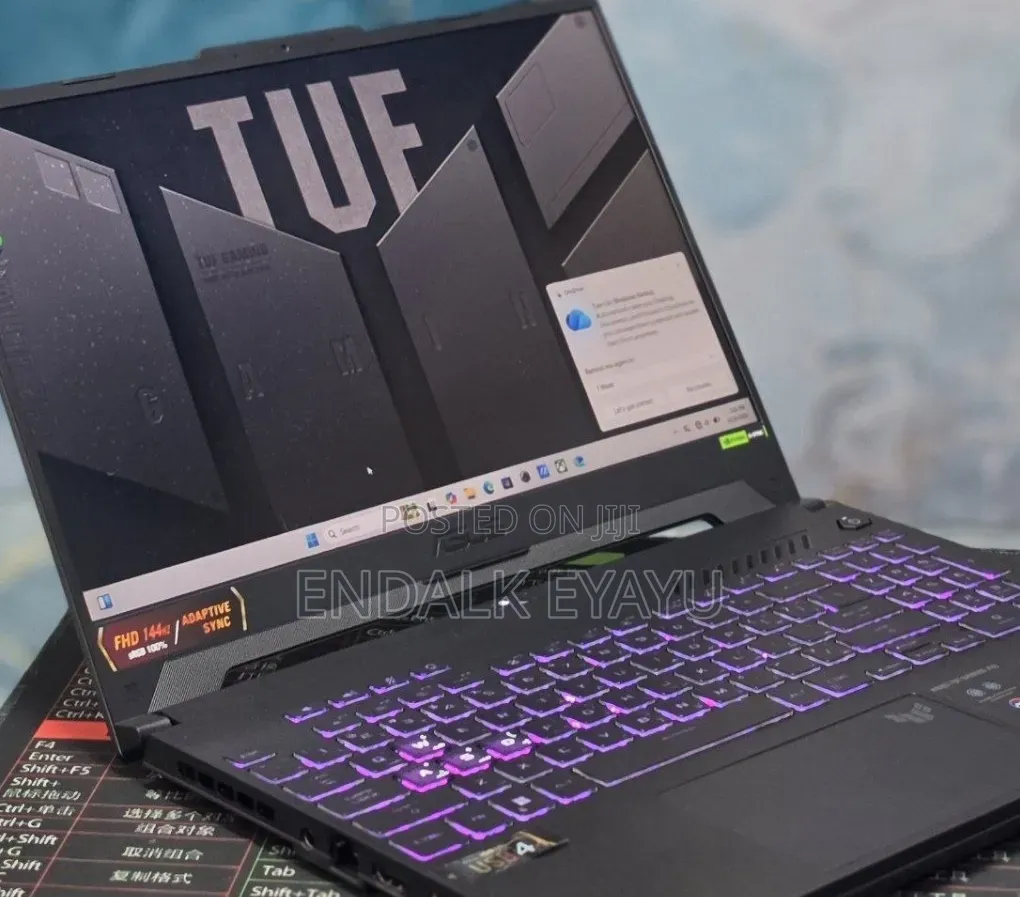 New Laptop Asus TUF Gaming A15 16GB AMD Ryzen 7 SSD 512GB