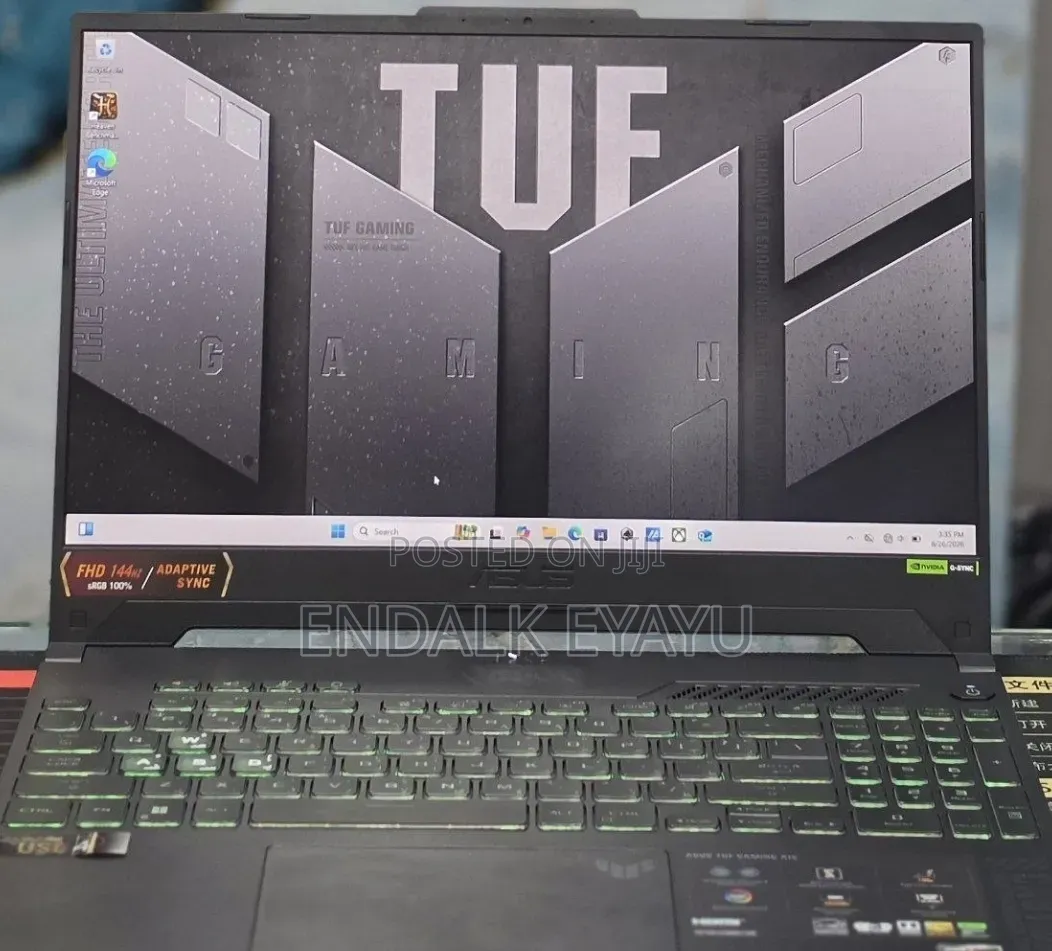New Laptop Asus TUF Gaming A15 16GB AMD Ryzen 7 SSD 512GB