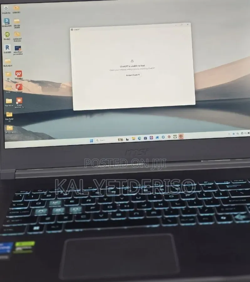 New Laptop MSI 16GB Intel Core i5 SSD 1T