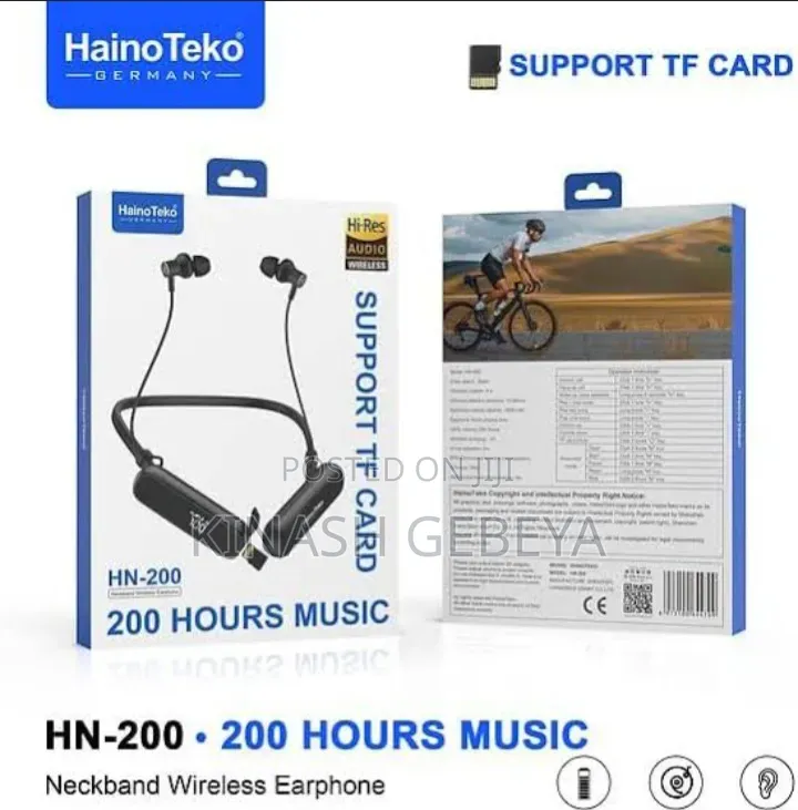 Haino Teko HN200 Neckband Wireless Earphone