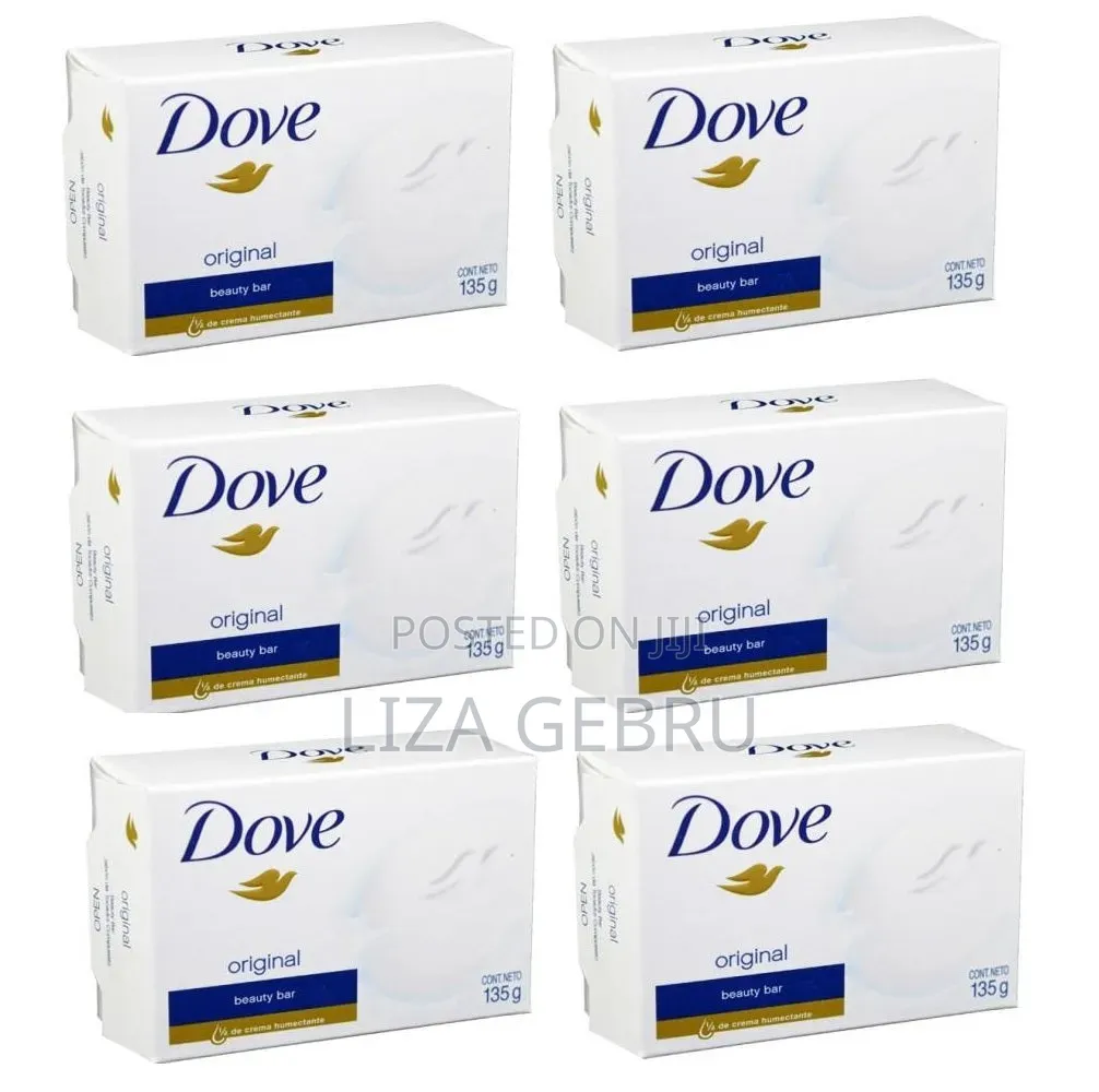 Dove Original Beauty Bar.