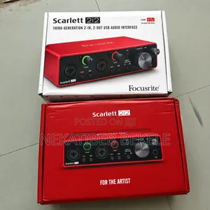 🎙️ Focusrite Scarlett 2i2 Sound Card