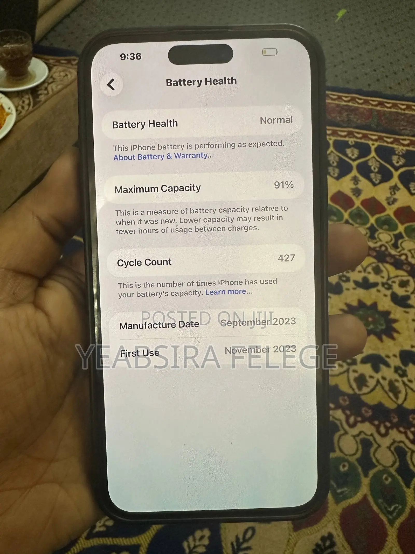 Apple iPhone 15 Pro Max 256 GB Black