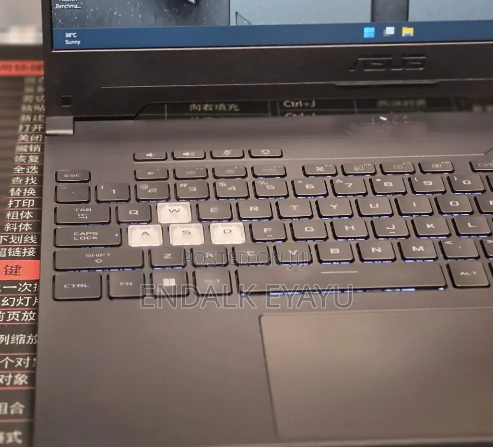 New Laptop Asus TUF Dash F15 16GB Intel Core i7 SSD 512GB