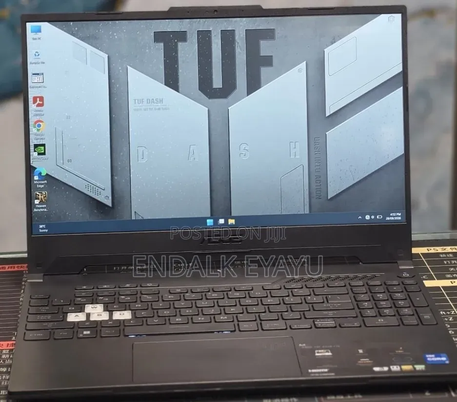 New Laptop Asus TUF Dash F15 16GB Intel Core i7 SSD 512GB
