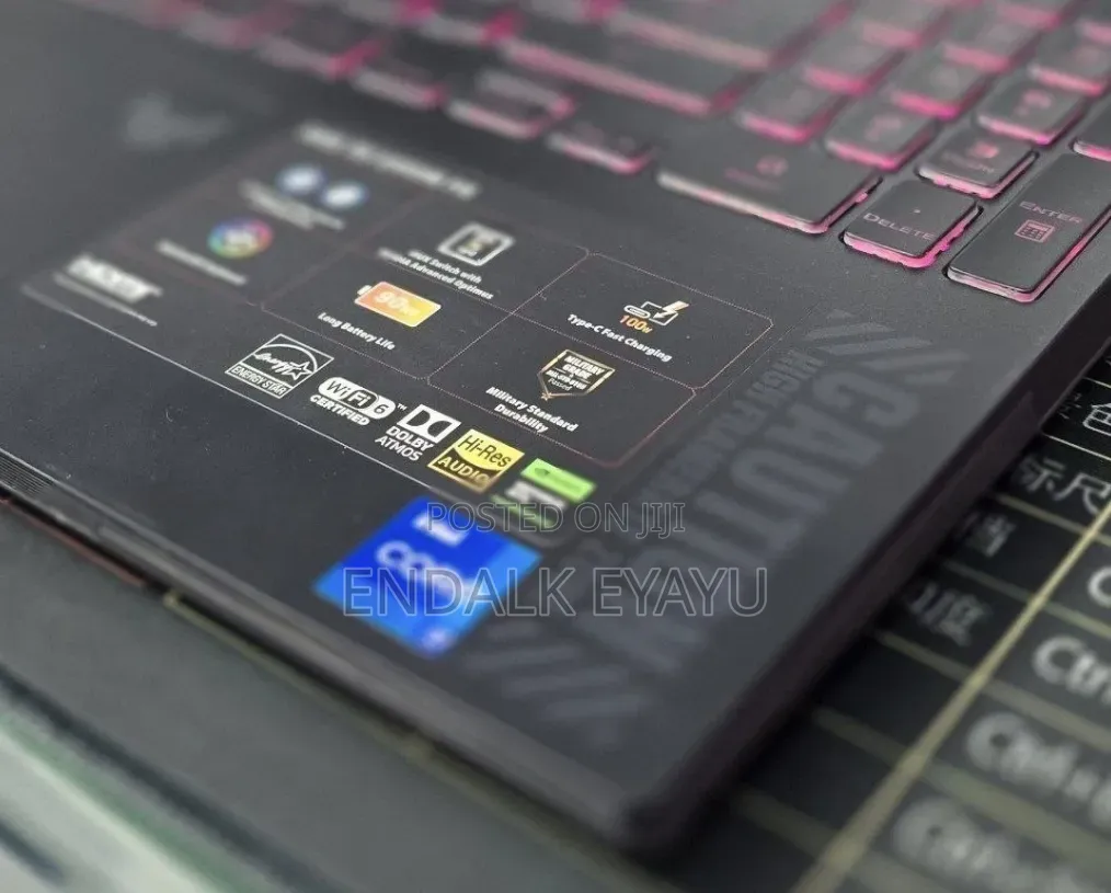 New Laptop Asus TUF Gaming F15 16GB Intel Core i7 SSD 1T