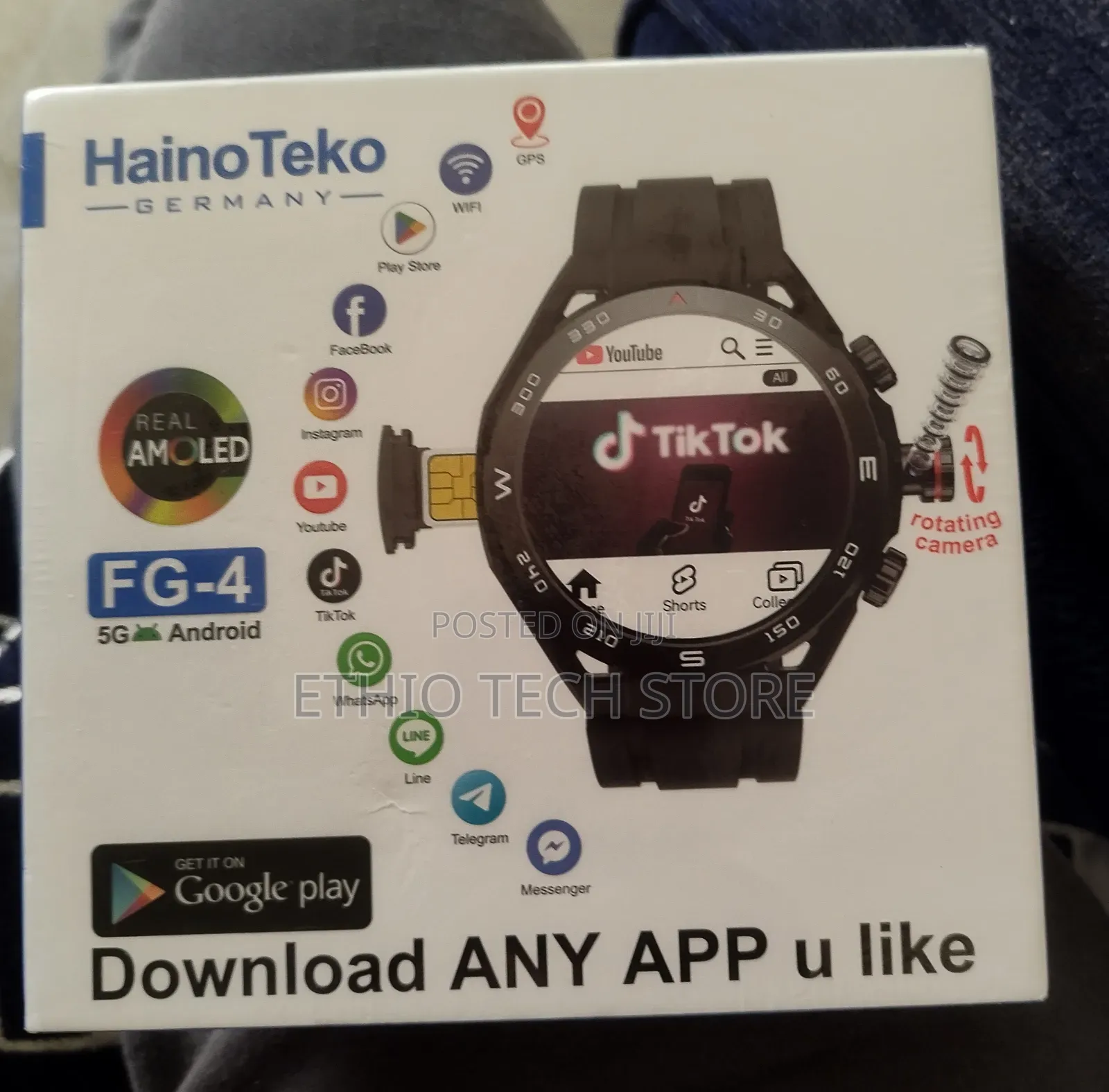 Hainoteko FG4 Smart Watch