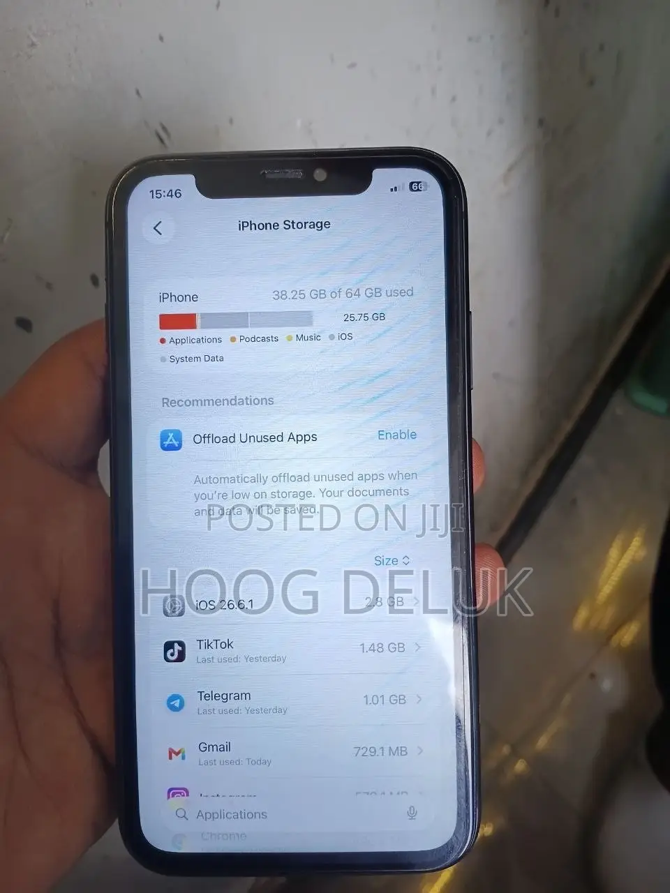 Apple iPhone 11 64 GB Black