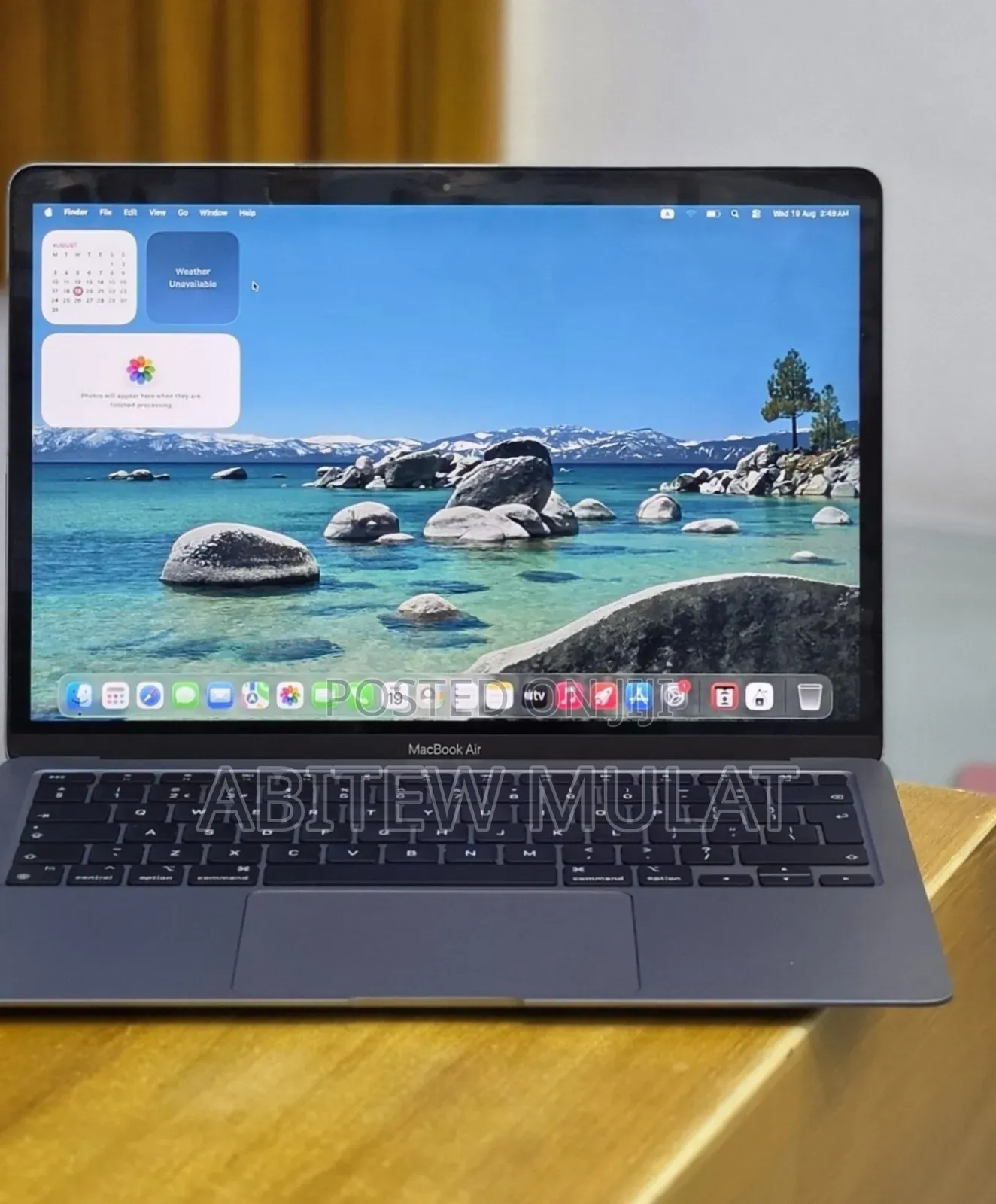 New Laptop Apple MacBook Pro 2019 16GB Intel Core i7 SSD 256GB