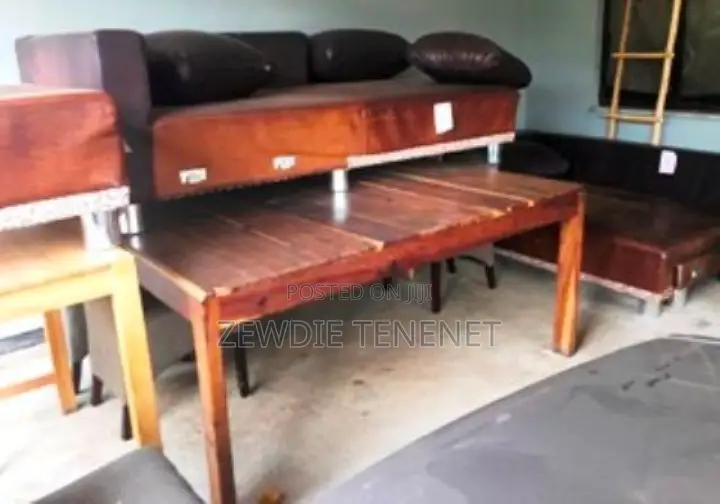 Authentic Leather Sofa Set and Dining Table3