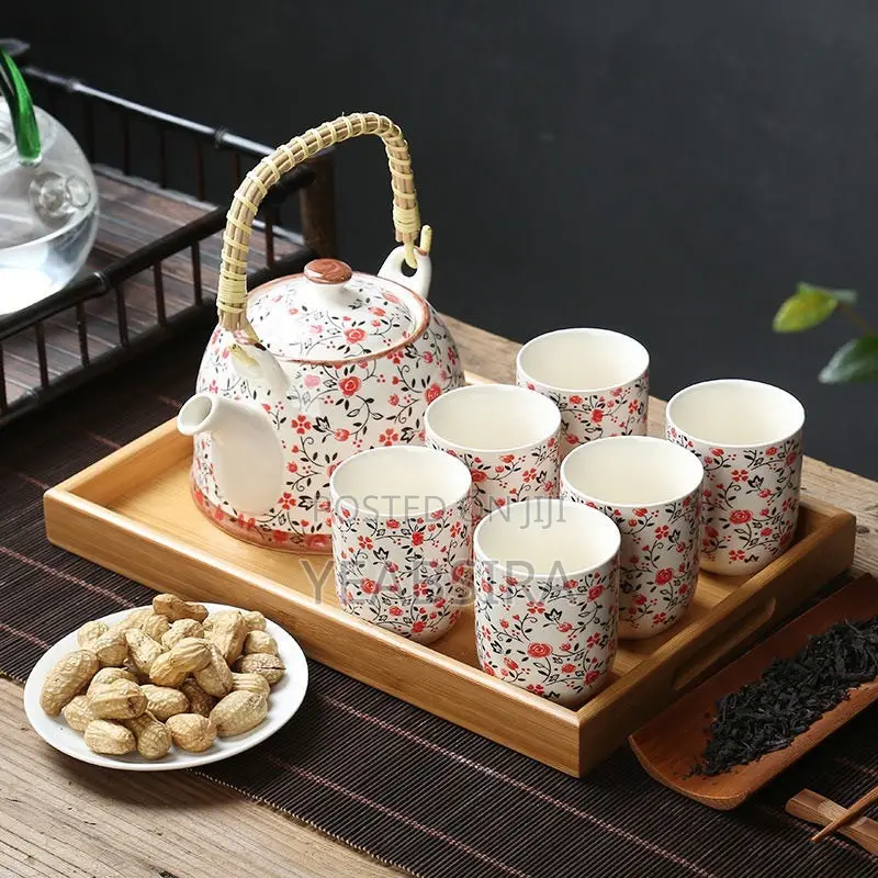 Japanese Tea Pots With Bamboo Handle