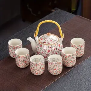 Japanese Tea Pots With Bamboo Handle