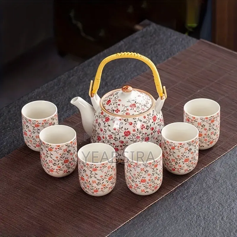 Japanese Tea Pots With Bamboo Handle