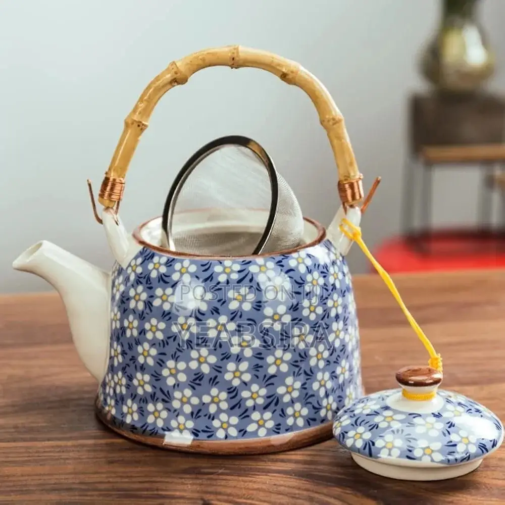 Japanese Tea Pots With Bamboo Handle