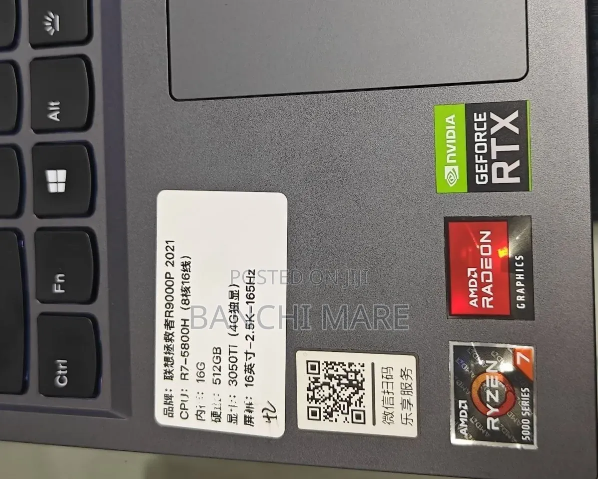 New Laptop Lenovo Legion 5 16GB AMD Ryzen 7 SSD 512GB
