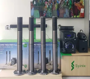 Syinix Premium Home Theater Speaker 160W – Powerful Sound, Deep Bass