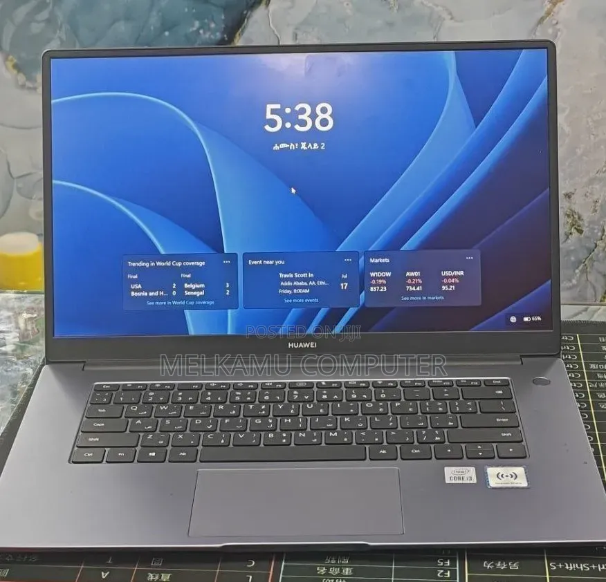 New Laptop Huawei Matebook D 15 8GB Intel Core i3 SSD 256GB