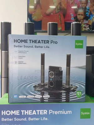 Syinix Home Theater Pro 105W – Powerful Sound | Deep Bass | Immersive
