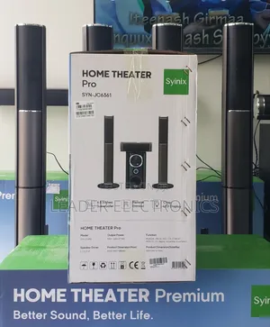 Syinix Home Theater Pro 105W – Powerful Sound | Deep Bass | Immersive