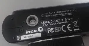 Camera, Leica D-Lux 3