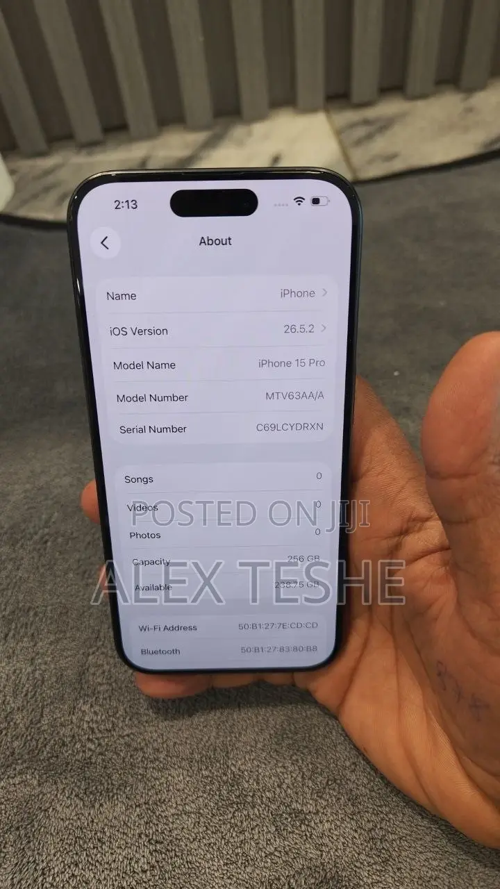 Apple iPhone 15 Pro 256 GB Blue