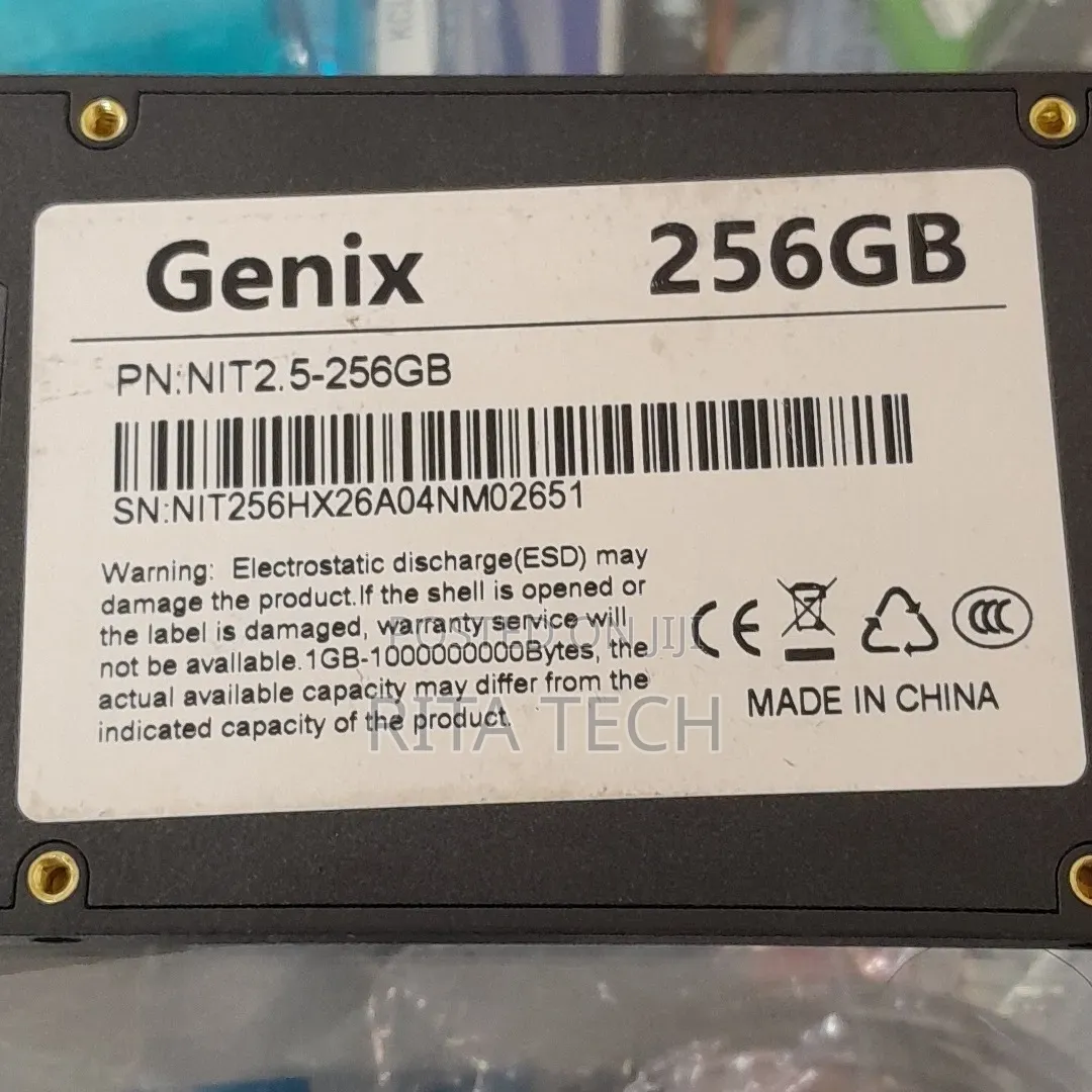Genix 256gb SSD