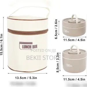 Portable Insulated Lunch Containers With Bag
