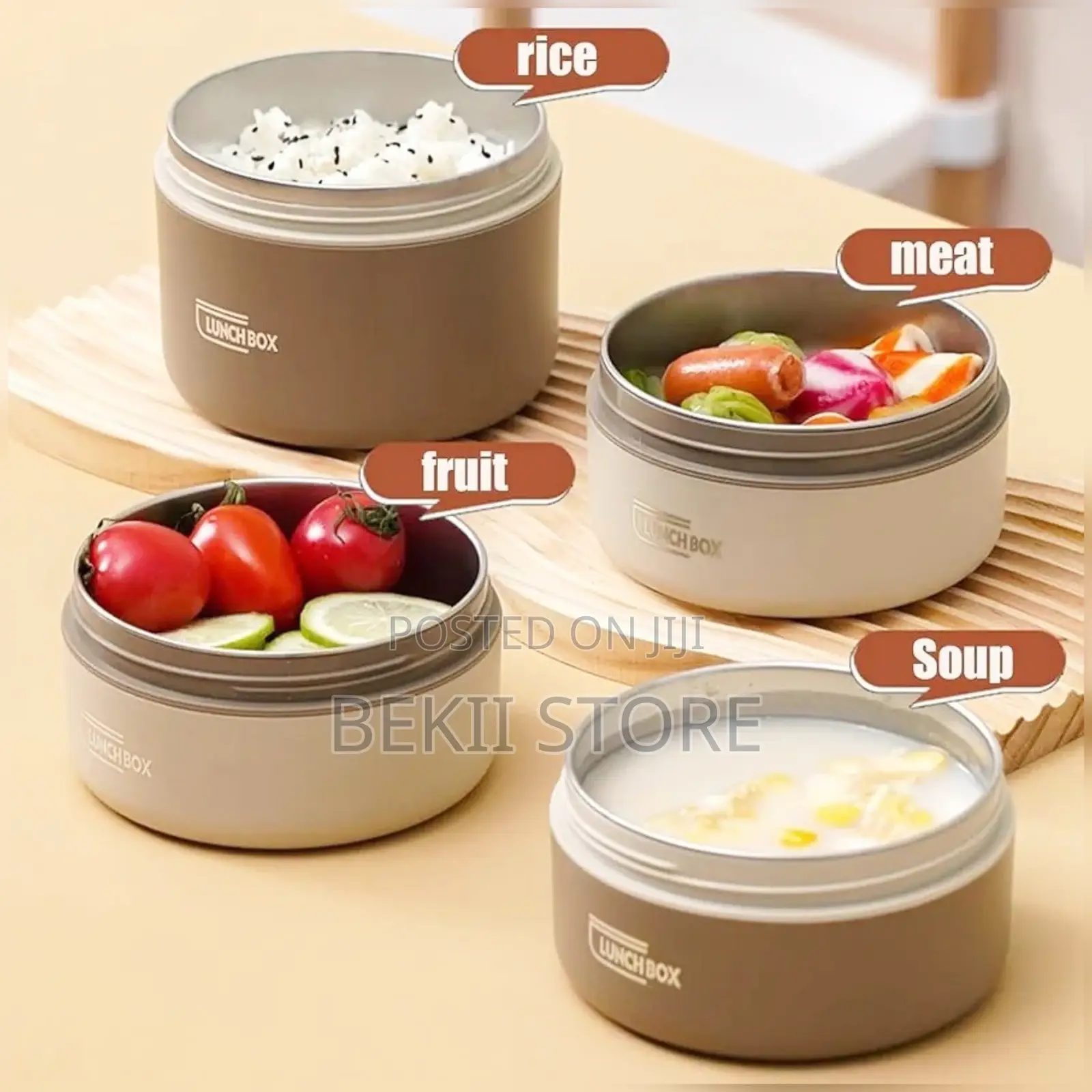 Portable Insulated Lunch Containers With Bag