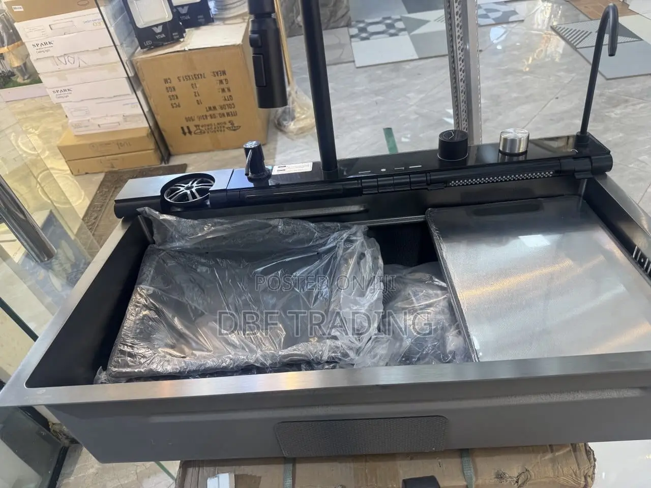 Smart Kitchen Sink With Accessories