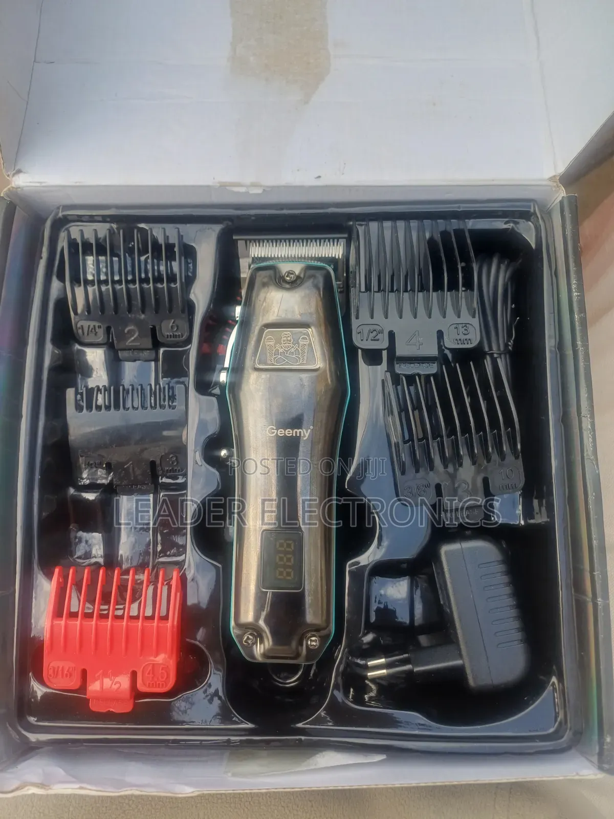 Geemy Rechargeable Hair Clipper – Professional Quality | Powerful