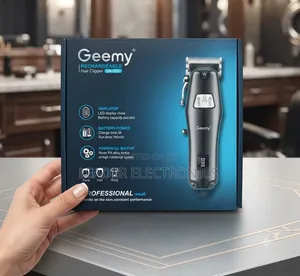 Geemy Rechargeable Hair Clipper – Cordless, Powerful & Precise