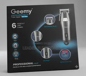 Geemy Professional Rechargeable Hair Clipper 🔥💈