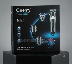 Geemy Professional Rechargeable Hair Clipper 🔥💈