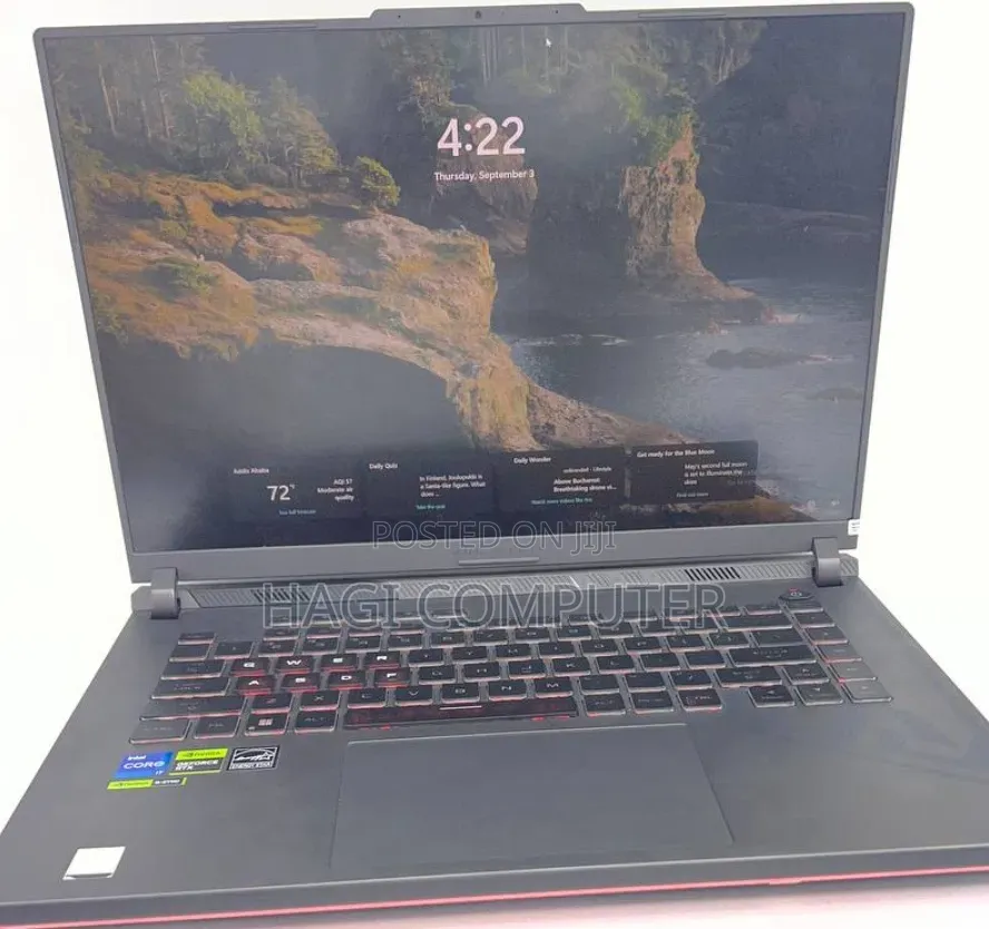 New Laptop Asus ROG Strix G16 16GB Intel Core i7 SSD 1T