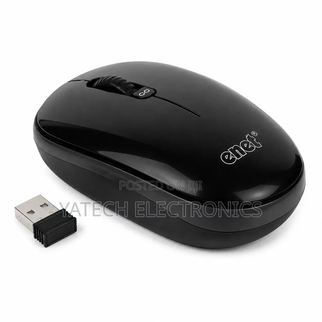 Enet 2.4GHz Wireless Optical Mouse With USB